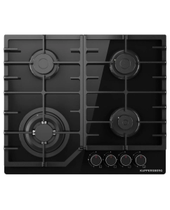 Купить Встраиваемая варочная панель газовая KUPPERSBERG FG 66 черный в E-mobi