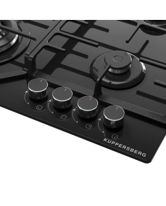 Купить Встраиваемая варочная панель газовая KUPPERSBERG FG 66 черный  в E-mobi