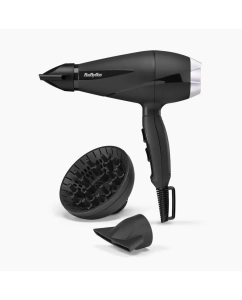 Купить Фен BaByliss 6710DE, функция подачи холодного воздуха, ионизация, чёрный, 2200 Вт в E-mobi