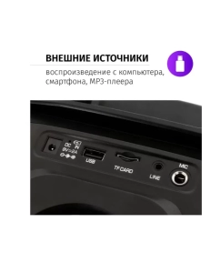 Купить Музыкальный центр Aiwa CAS-815 черный  в E-mobi