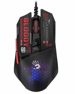 Купить Проводная игровая мышь A4Tech Bloody W60 Max Mini черный в E-mobi