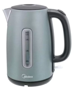 Купить Чайник электрический Midea MK-8025 1.7 л серебристый в E-mobi