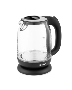Купить Чайник электрический Kitfort KT-654-6 1.7 л черный в E-mobi