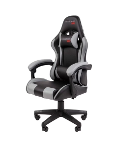 Купить Игровое компьютерное кресло CHAIRMAN CH 29, экокожа, черно-серый  в E-mobi