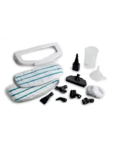 Купить Паровая швабра Ariete 4175 Steam mop 10 в 1 белый, голубой  в E-mobi