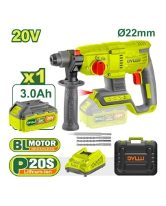 Купить Аккумуляторный перфоратор 20В 22мм DYLLU DTLM1522  в E-mobi