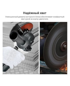 Купить Угловая шлифмашина ИНТЕРСКОЛ УШМ-125/1200 627.1.2.00  в E-mobi