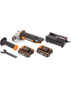 Купить Аккумуляторная угловая шлифмашина WORX кейс WX800  в E-mobi