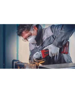 Купить Шлифмашина угловая аккумуляторная Einhell PXC TP-AG 18/125 CE Q Li + 1 аккумулятор 4 Ач + ЗУ 3 А 4431155SET  в E-mobi