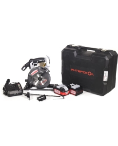 Купить Аккумуляторная бесщеточная дисковая пила Интерскол ДПА-165/36В Li-ion АПИ (кейс, 2 аккум. 2,0Ач, ЗУ) 817.2.2.70  в E-mobi