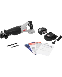 Купить Бесщеточная аккумуляторная ножовочная пила Интерскол НПА-150/18ВМ Li-ion АПИ (картон, 1 аккум. 4Ач, ЗУ) 763.4.1.70  в E-mobi