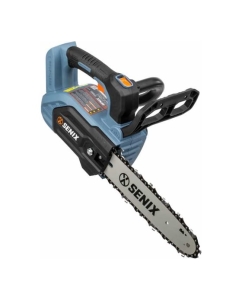 Купить Пила цепная аккумуляторная Senix серия X2, 20В, 25,5 см, 10&amp;#39;, АКБ 4.0 Ач, зарядное устройство 2А CSX2-M1-EU  в E-mobi