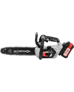 Купить Бесщеточная аккумуляторная пила цепная Интерскол ПЦА-12/36В Li-ion, АПИ, картон, 2 аккумулятора, 2,0 Ач, ЗУ 824.2.2.70  в E-mobi