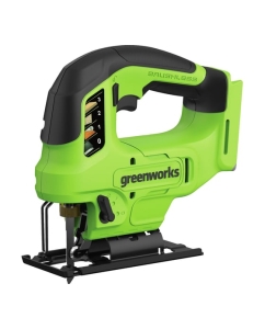 Купить Лобзик аккумуляторный GreenWorks GD24JS90, 24В, б/щет., 90 мм, 0-3000 об/мин, 4 ст.маятник, LED, без АКБ и ЗУ 3601707 в E-mobi
