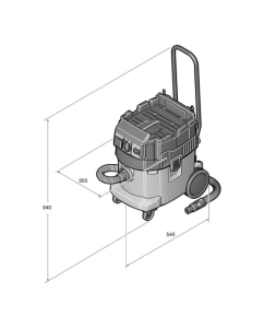 Купить Пылесос для влажной и сухой уборки Fein Dustex 35 LX AC 92030060000  в E-mobi