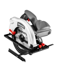 Купить Дисковая пила GRAPHITE 185 мм, 1200Вт, доп диск, кейс 58G488  в E-mobi