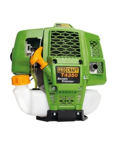 Купить Коса бензиновая двухтактная PROCRAFT 52 см3, 2,2 л.с., леска+2 диска+нож, разборный вал T4350-S  в E-mobi