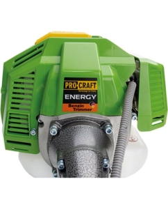 Купить Коса бензиновая двухтактная PROCRAFT 42,7 см3, 3,5 л.с. леска+2 диска+нож, неразборный вал Т4500  в E-mobi