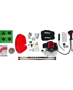 Купить Бензотриммер FORZA 430 1.1 кВт, нож 3т., леска, ширина лезвия 255 мм, разъемная штанга FZ02.02.43P.0023т  в E-mobi