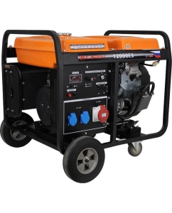 Купить Бензиновый генератор LIFAN LF12000E3 10GF2-4, 220/380В, 10/11 кВт, 24 л.с. 00-00000222  в E-mobi