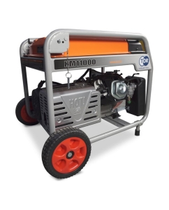 Купить Бензиновый генератор TOR KM11000H 7,8кВт 220В 27л с кнопкой запуска и колесами 1011100  в E-mobi