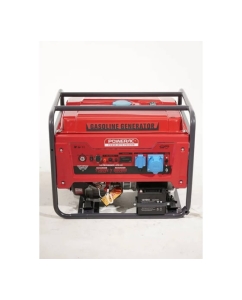 Купить Генератор бензиновый электрический POWERAC 8кВт, 220В, 16л.с., автозапуск PR8500H2E-ATS  в E-mobi