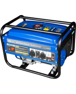 Купить Бензиновый генератор ООО ТД Гидромаркет 3 квт, медная обмотка, розетки 2- 220 вольт 6 л.с. двигатель GMGen-3-220*2  в E-mobi