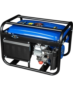 Купить Бензиновый генератор ООО ТД Гидромаркет 3 квт, медная обмотка, розетки 2- 220 вольт 6 л.с. двигатель GMGen-3-220*2  в E-mobi