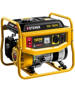 Купить Бензиновый генератор STEHER 1200 Вт GS-1500  в E-mobi