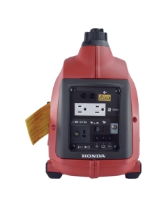 Купить Бензиновый инверторный генератор HONDA EU 10 I + переходники на евро розетки EU10IT1RH  в E-mobi