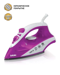 Купить Утюг BBK ISE-1802 White/Purple  в E-mobi