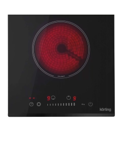 Купить Встраиваемая варочная панель электрическая Korting HK 32024 B черный  в E-mobi