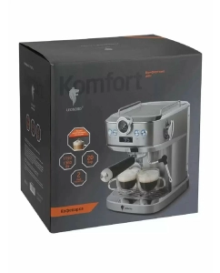 Купить Рожковая кофеварка Leonord LE-1753 серебристый  в E-mobi