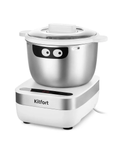 Купить Миксер Kitfort КТ-3495 серебристый, белый в E-mobi