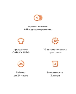 Купить Мультиварка GARLYN MR-Duo 5  в E-mobi