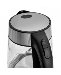 Купить Чайник электрический Delta DE-1004 1.7 л прозрачный, серебристый  в E-mobi