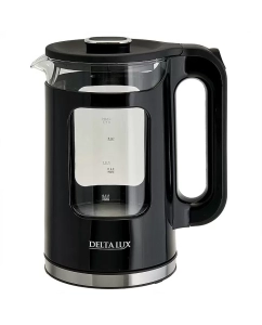 Купить Чайник электрический Delta Lux DE-1017 1.7 л черный  в E-mobi