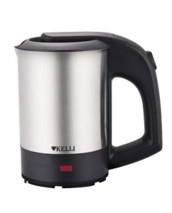 Купить Чайник электрический KELLI KL-1408 0.5 л серебристый, черный в E-mobi