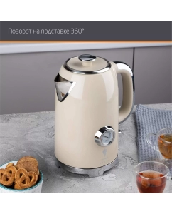 Купить Чайник электрический Leonord LE-1901/2 RETRO 1.7 л бежевый  в E-mobi