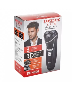 Купить Электробритва DELTA LUX DE-4000 Black  в E-mobi