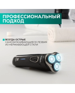 Купить Электробритва Timberk T-SHR40L черный  в E-mobi