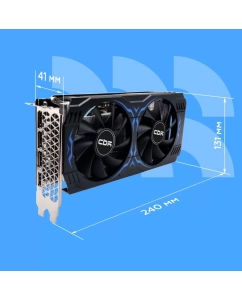 Купить Видеокарта CBR RTX3050 8Gb [VGA-STX3050-8G-RTL]  в E-mobi