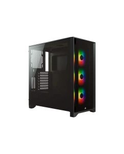 Купить Корпус компьютерный Corsair iCUE 4000X RGB (CC-9011204-WW) Black в E-mobi