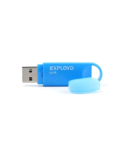 Купить Флешка EXPLOYD 570 16 ГБ синий (EX-16GB-570)  в E-mobi
