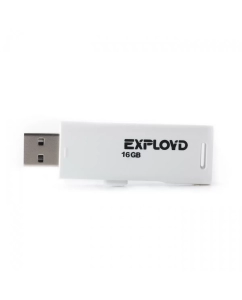 Купить Флэш драйв USB  16GB 2.0 Exployd 580 White  в E-mobi