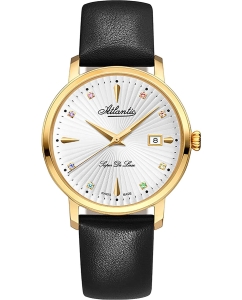 Купить Швейцарские наручные часы Atlantic 29355.45.29LBK в E-mobi