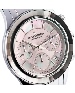 Купить Наручные часы Jacques Lemans 1-2151F с хронографом  в E-mobi