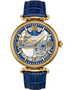 Купить Механические наручные часы Carl von Zeyten CVZ0083GBLS в E-mobi