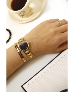 Купить Наручные часы Daniel Wellington Iconic Link 28 RG Black  в E-mobi