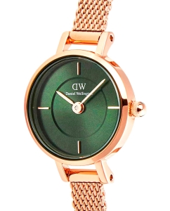 Купить Наручные часы Daniel Wellington Petite Mini 19 Melrose RG Green  в E-mobi